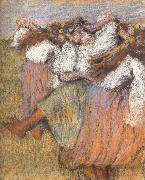 Edgar Degas Russian Dancers France oil painting artist